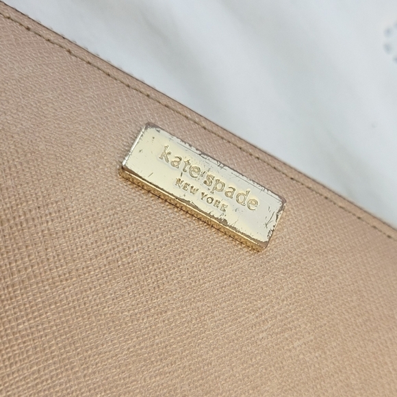Kate Spade Neda Newbury Lane zip wallet in Rosegold - Picture 6 of 10